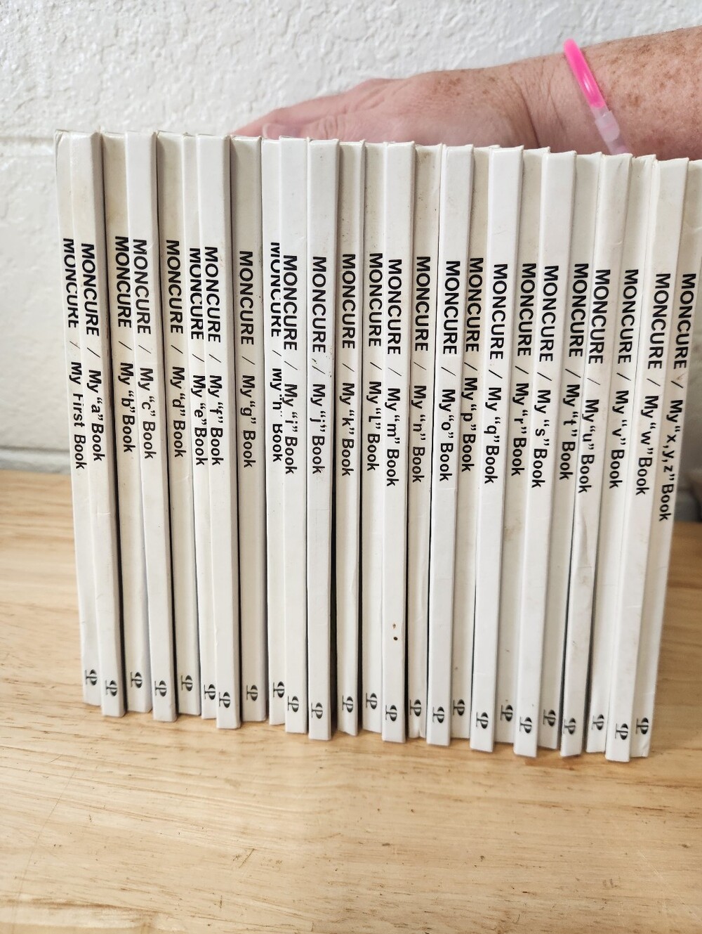 Vtg Jane Belk Moncure My First Steps to Reading Alphabet Set 25 Book Lot 1984